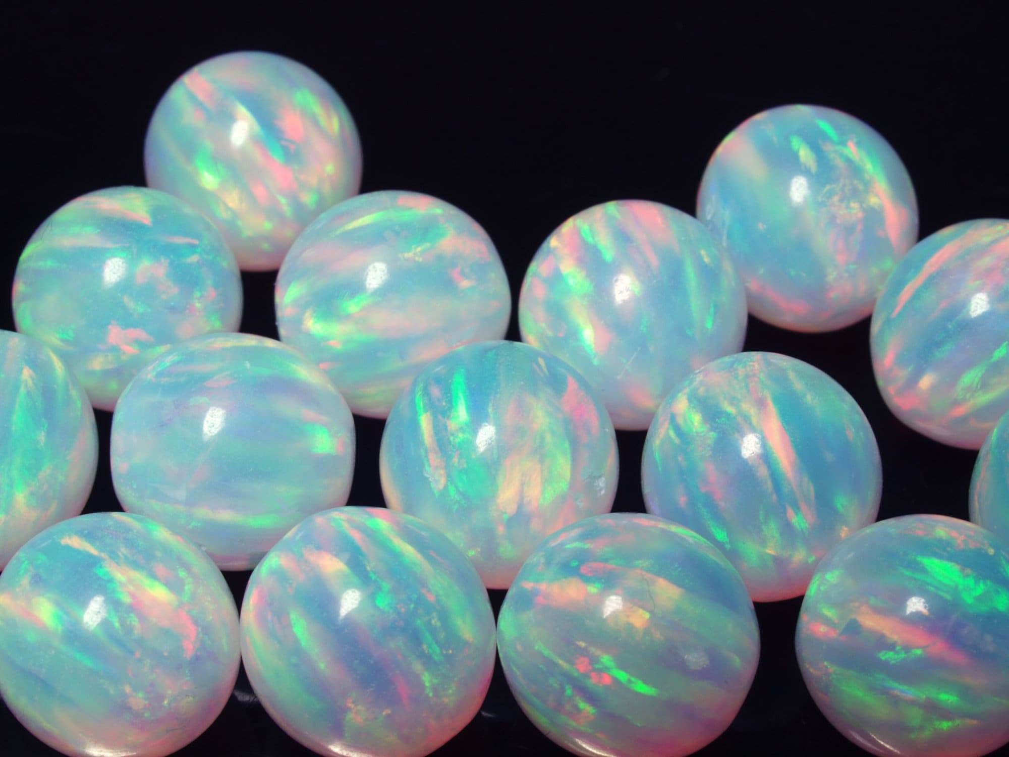 Gray Opal Sphere with free wood stand. Gray Opal Sphere with free wood stand.