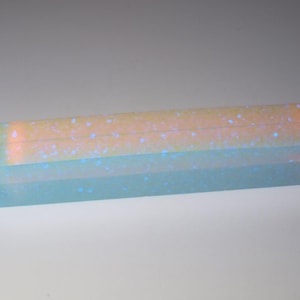 Coarse Crystalline Imitation Opal, 54.43 g, ~ 112 x 20 x 18.5 - 19 mm