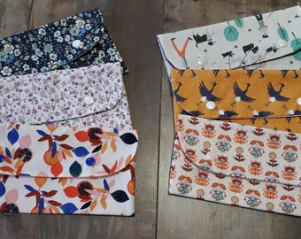 grande pochette tissu