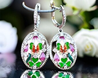 Queenberry Ciondolo in argento Sterling con zirconia cubica