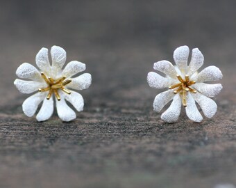 【STONEHENgE】Love Duet〜Silver Flower Earrings SA25A82U il_340x270.2666445191_loop.jpg