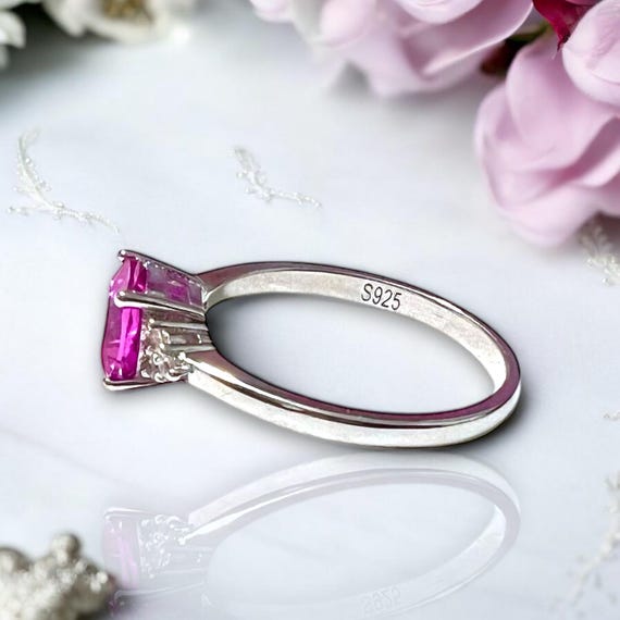 リング k18 ピンクサファイア ダイヤリング ピンクサファイア 1.09ct 