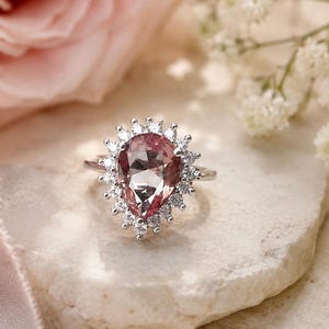 Color Change Diaspore Ring Sterling Silver Size 5