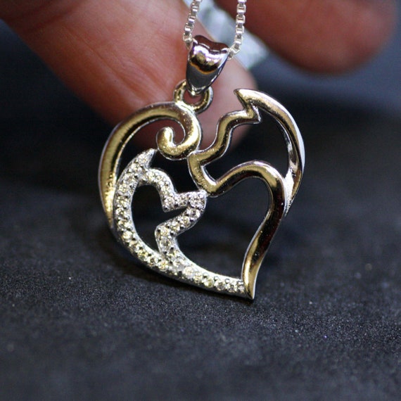 Collana Donna In Argento 925 Con Ciondolo Cane A Cuore – Per Amanti Dei Cani