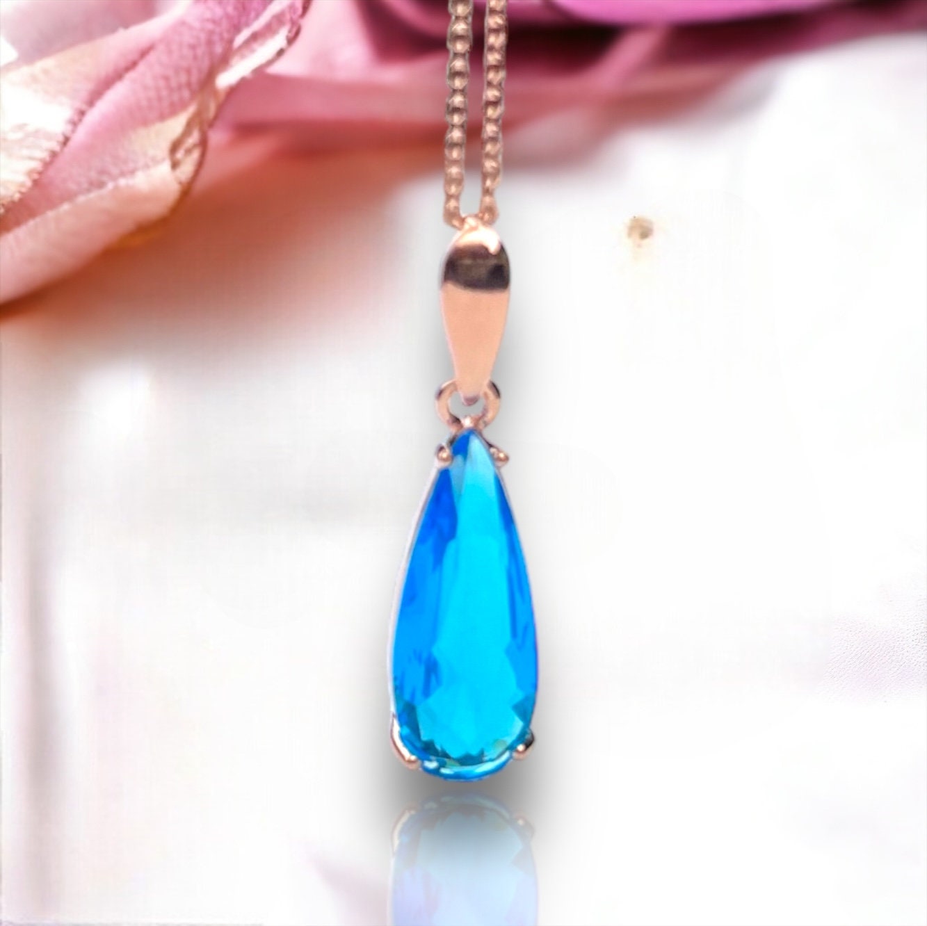 ネックレス・ペンダント Summer Sky Necklace Summer Sky Necklace – MarMar Jewels Boutique