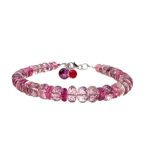 天然 アメジスト ブレスレット レディース ピンクゴールド 加工 天然石 2月 誕生石 お守り 誕生日プレゼント 女性 40代 50代 ブランド 20％OFFクーポンピンクアメジスト ブレスレット 9mmx6mm