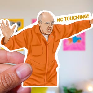 Bluth Sticker – Arrested Development TV Show Vinyl Sticker, Funny Comedy Fan Art, Pop Culture Collectible