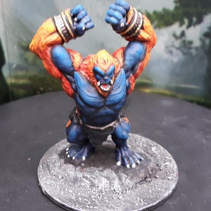 Will Paint Barlgura Monster Miniature | Hand Painted | Dungeons and Dragons | Large