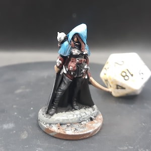 Will Paint Rogue Ranger Player Character Miniature | Hand Painted | Dungeons and Dragons |