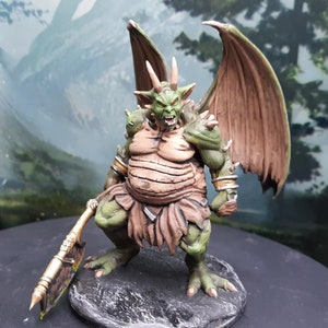WIll Paint Nycaloth Monster Miniature | Hand Painted | Dungeons and Dragons | Large