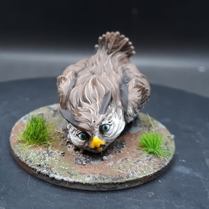 Ready Paint Owlbear Monster Miniature | Hand Painted | Dungeons and Dragons | Large