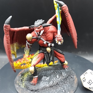 Will Paint Balor Demon Monster Miniature | Hand Painted | Dungeons and Dragons |