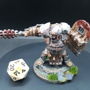 Will Paint Ogre Monster Miniature | Hand Painted | Dungeons and Dragons | Large