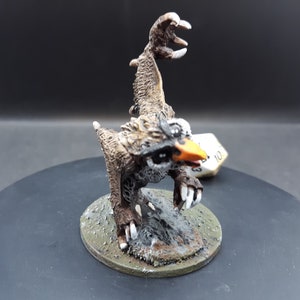 Ready Paint Owlbear Monster Miniature | Hand Painted | Dungeons and Dragons | Large