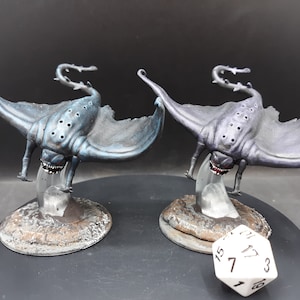 Will Paint  Cloaker Monster Miniature | Hand Painted | Dungeons and Dragons | Large
