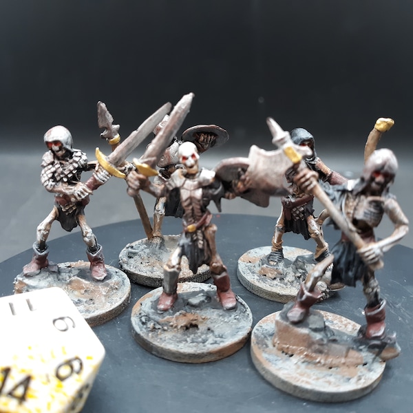 Dungeons and Dragons Miniatures Painted Etsy