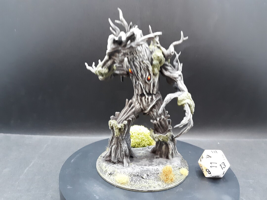Wraithroot Tree Dnd Will Paint Wraithroot Wicked Bough Evil Treant Monster Miniature | Hand ...
