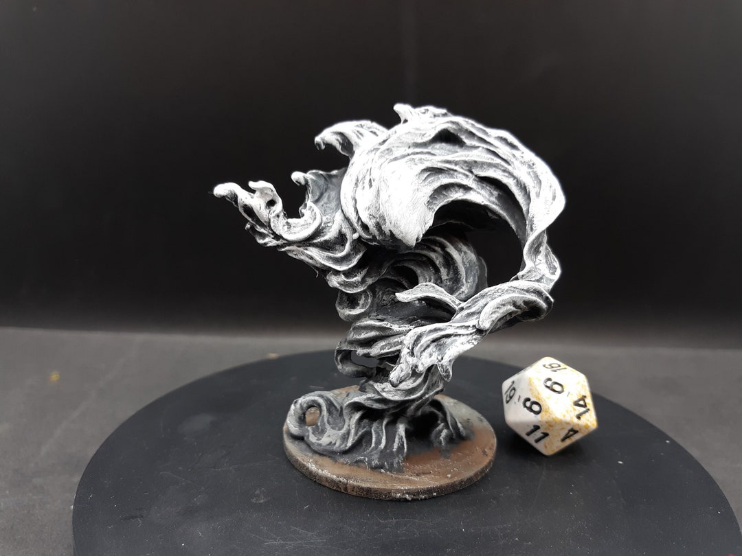 Ready Paint Large Air Elemental Monster Miniature | Hand Painted | Dungeons and Dragons | Large