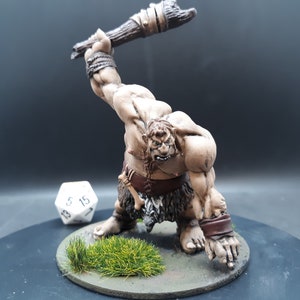 Ready Paint Hill Giant Monster Miniature | Hand Painted | Dungeons and Dragons |