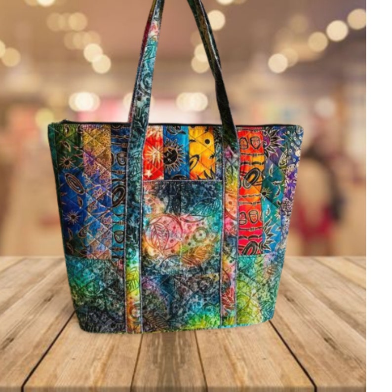 Quilted Tote Bags for Women oversized Carryall Tote Etsy