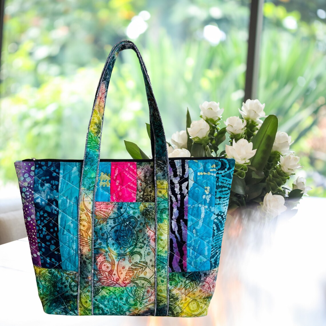 Quilted Tote Bag for Women'sextra Large Gobag Etsy