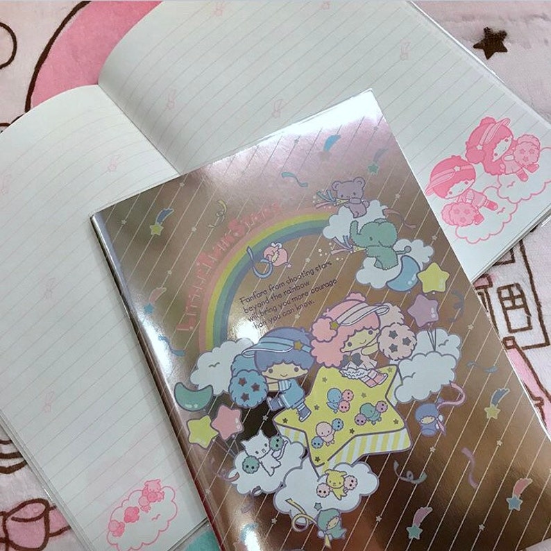 Sanrio Little Twin Stars Thick Foam Puffy Stickers