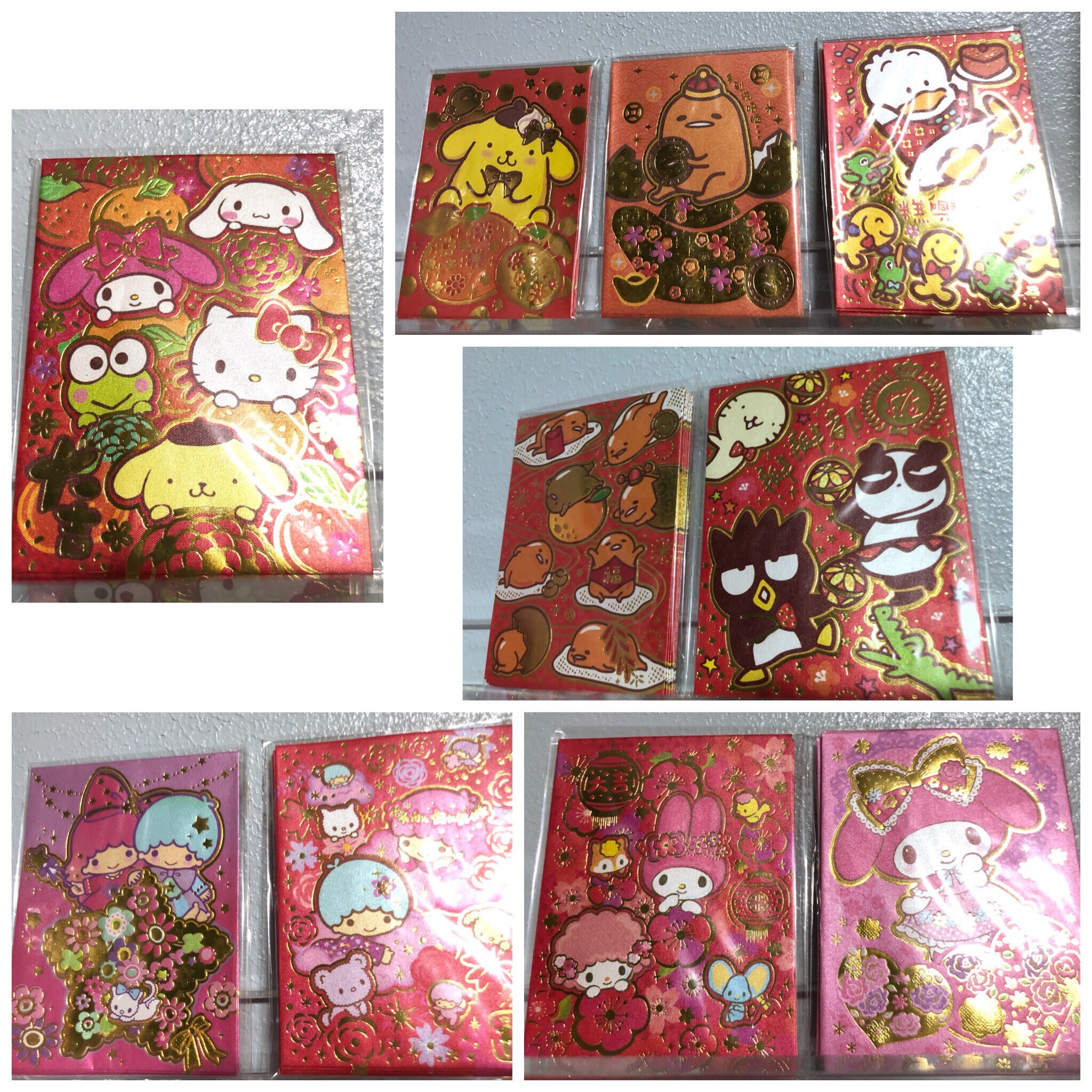 sanrio chinese new year