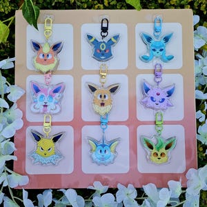 Eeveelution Keychain