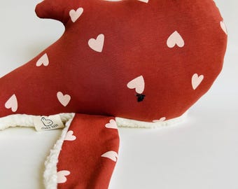 Whale Stuffed Animal Herti | Cotton Plush Toy | Handmade Baby Gift | Scandinavian Nursery Decor