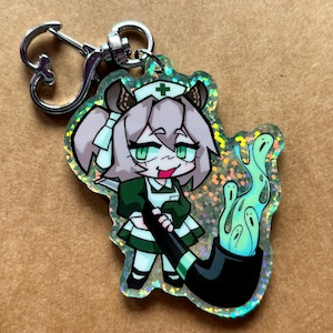 nimi nightmare | vtuber 2.5" holographic charm