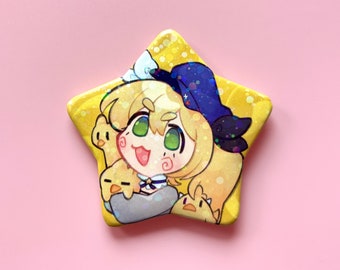 dokibird holographic star button