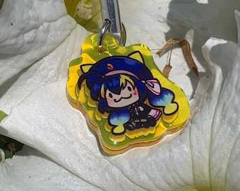 otomachi una | vocaloid mini acrylic phone charm