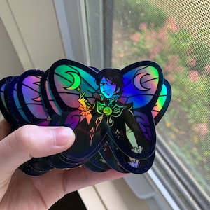bayonetta 2 holo sticker