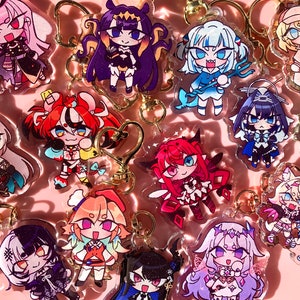 hololive EN 2&quot; acrylic charms
