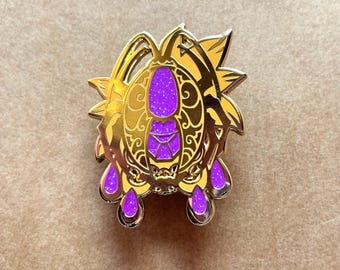 Broche de mata / 2" pin de esmalte matara kan vtuber