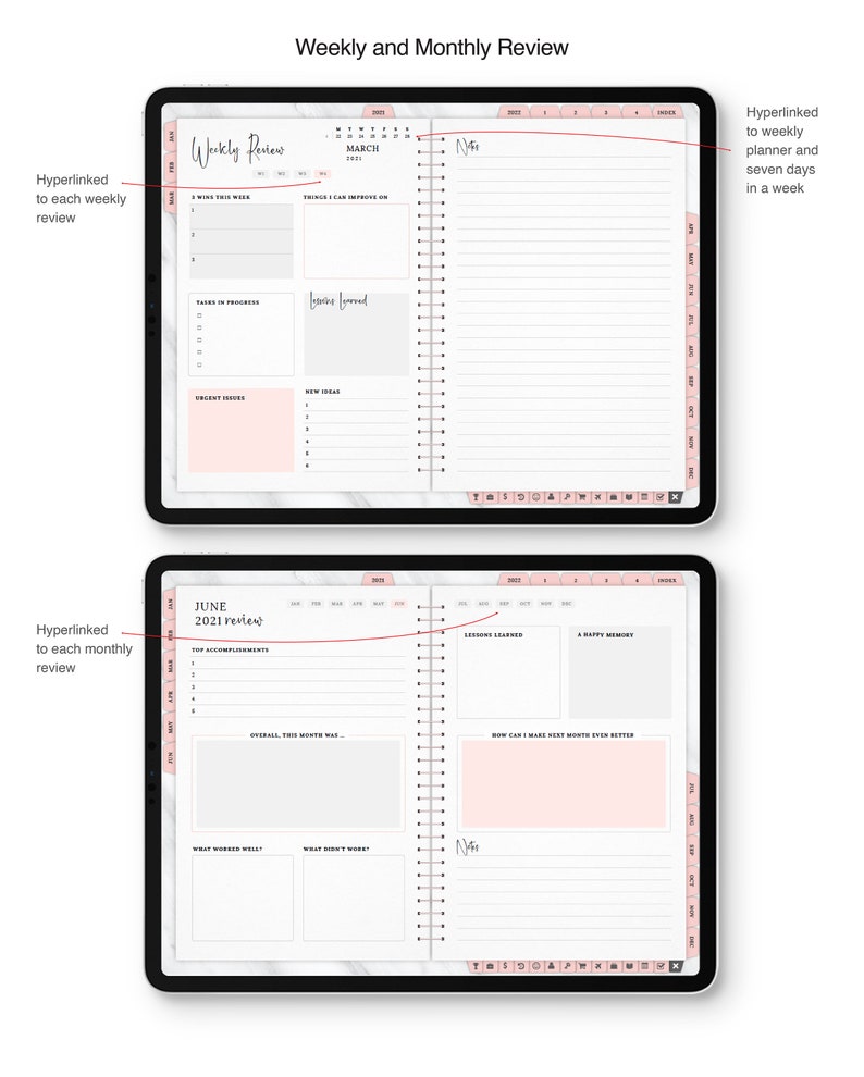 Free Goodnotes Planner Templates Free Printable Templates