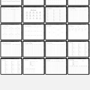 2026 Dated Digital Planner, GoodNotes & Notability Compatible (PDF Download) image 10