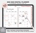 2022 Digital planner, IPad Planner, Digital Planner Goodnotes, Daily Planner, Dated Daily Planner, yearly digital planner,