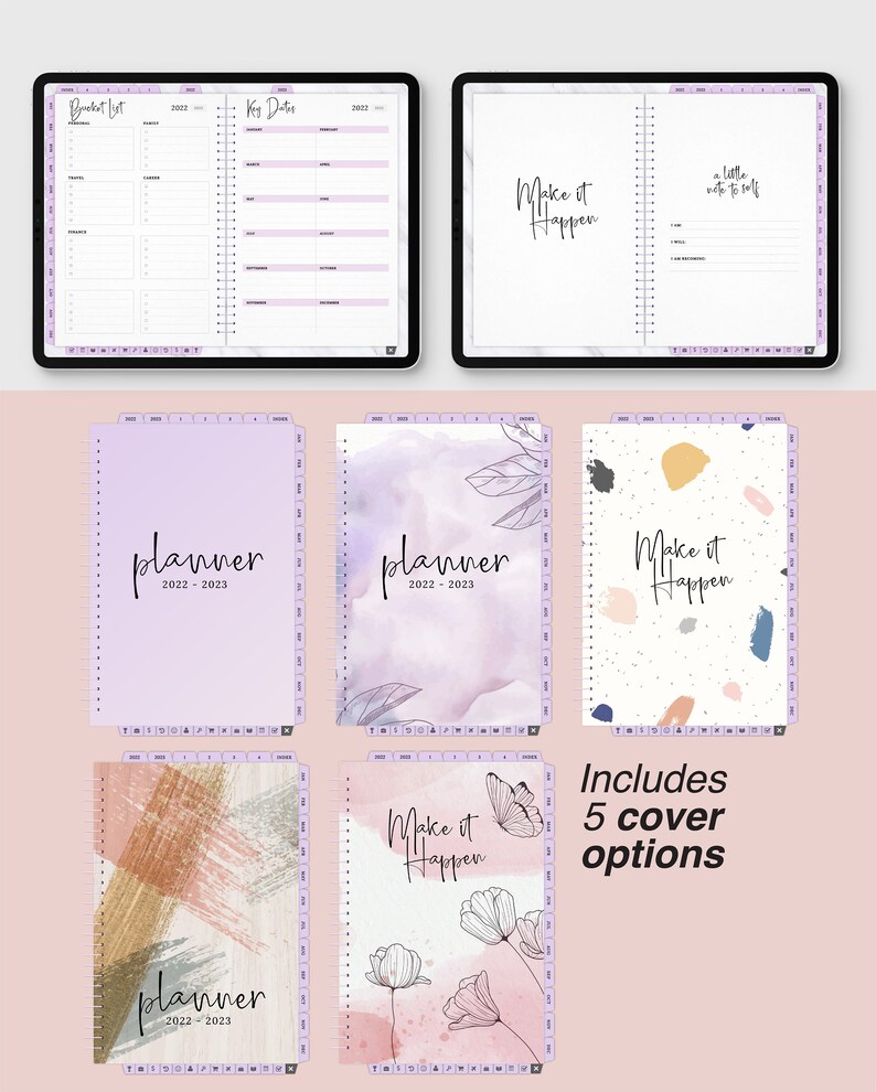 Goodnotes Planner Notability Planner Ipad Planner 2022 Etsy