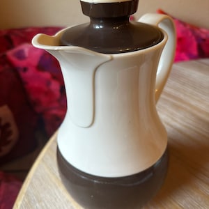 Vintage Mid Century Hot Cold Insulated Beverage Carafe Pitcher Thermos Brand Germany