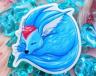 Glitter Carbuncle Phone Grip | Final Fantasy XIV FFXIV Accessory