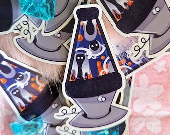 Abode of Ea Lava Lamp Fridge Magnet | Strawborble | FFXIV | Endwalker