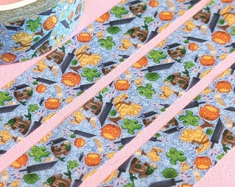 Cacti, Giant Chickens and Tonberri oh my! Washi Tape | Strawborble | Stationary