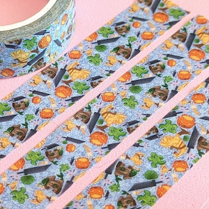 Cactussen, Giant Chickens en Tonberri oh my! Washi-tape | Aardbeien | Stationair