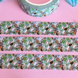 Garden Variety Ronkan Walk Washi Tape | Strawborble | Nerdy Stationary | FFXIV | EndWalker