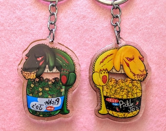 Deviljho Pickle Jar Glitter Acrylic Charm | Monster Hunter