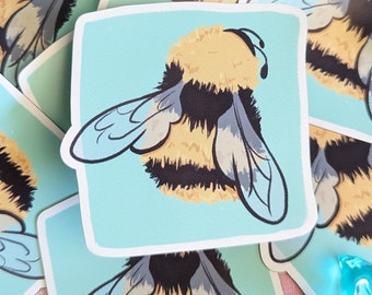 Bumble Bee Fridge Magnet | Strawborble | Save The Bees | Bugs | Pollinators
