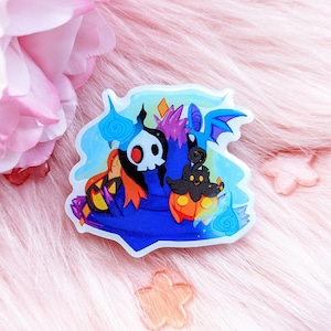 Mismagius Witch Hat Phone Grip | Strawborble | Halloween | Cute | Spooky | Anime