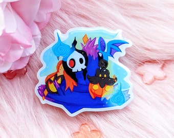 Mismagius Witch Hat Phone Grip | Cute Spooky Anime
