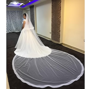 140 Inch Veil Cathedral - Etsy display picture 3